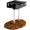 Dual Grate Grill with Two 2-3/8" Dia. Posts (550 Sq. In. Cooking Surface)