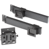 Global Industrial™ Double Arm Kit with 3 VESA Mounts For Orbit Workstation - Black