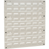 Global Industrial Steel Louver Panel, 18"W, Tan