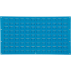 Global Industrial Steel Louver Panel, 36"W, Blue