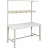 Steel Shelf with Electrical Outlet for Global Work Benches