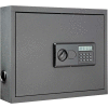 Global Industrial™ Wall-Mount Laptop Security Cabinet, 19-3/4"W x 4-3/4"D x 15-3/4"H, Gray