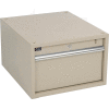 Global Industrial Steel Drawer W/ 125 Lbs Capacity, 17-1/4"W x 20"D, Tan