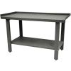 Homak Automotive Steel Workbench, 59"W x 27-1/2"D, Gray