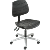 Interion® Polyurethane Chair - Mid Back - Black