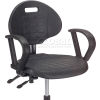 Puncture Resistant Polyurethane Upholstery on Polyurethane Chair with Armrests