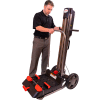 Magliner® LiftPlus™ Folding Battery Powered Lift Truck LPS4814NA1 - Vice Clamp Platform