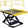 Truck Scissor Dock Lift WL-100-5-68 - 96"L x 72"W - 5000 Lb. Capacity