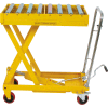 Wesco® Mobile Lift 273269 with 32-1/2 x 19-1/2 Conveyor Table Top 770 Lb.