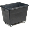 Dandux Black Recycled Plastic Box Truck 51Q126010X-073 10 Bushel 500 Lb. Cap.