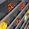 Steel Storage Bin Cabinet - 42 Bins