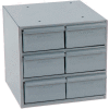 Durham Steel Storage Parts Drawer Cabinet 001-95 - 6 Drawers