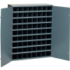 Durham Steel Storage Parts Bin Cabinet 363-95 With Doors - 72 Compartments