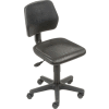 Interion® Task Chair With Mid Back, Polyurethane, Black