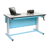Pro-Line 60 X 30 EL6030PL-L14 Ergoline Hand Crank Height Adjustable Workbench Plastic Laminate Top
