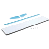 Pro-Line Steel Shelf, 12"D, Blue