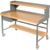 Back And End Stops For 60" Riser - Gray