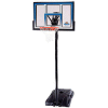 Lifetime® Courtside Portable Basketball Hoop W/ 48" Clear, Fushion Backboard, 48" x 69" x 146"