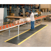 NoTrax® Achilles Surface Mat 5/8" Thick 2' x Up to 30' Black/Yellow Border