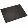Apache Mills Diamond Deluxe Soft Foot™ Mat 1/2" Thick 4' x 60' Black