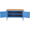 Global Industrial 60 x 30 Security Cabinet Bench - Shop Top Square Edge