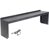 Global Industrial Workbench Power Riser 96"W x 15"D x 18"H - Black