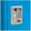 Recessed Integral Handle on Single Tier Steel Lockers, School Lockers, Metal Locker, Storage Lockers, Student Lockers, Assembled Lockers