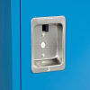 Recessed Integral Handle on Double Tier Steel Lockers, School Lockers, Metal Locker, Storage Lockers, Student Lockers, Assembled Lockers