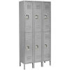 Infinity Double Tier Steel Lockers, School Lockers, Metal Locker, Storage Lockers, Student Lockers, Assembled Lockers