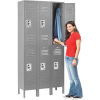 Infinity Double Tier Steel Lockers, School Lockers, Metal Locker, Storage Lockers, Student Lockers, Assembled Lockers