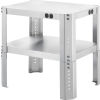 Global Industrial™ 24W x 18D x 18 to 24H Adj. Height Shop Stand - 16 Ga.430 Stainless Steel
																			