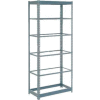 Global Industrial™ Heavy Duty Shelving 36"W x 12"D x 96"H With 6 Shelves - No Deck - Gray