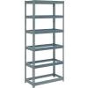 Global Industrial™ Extra Heavy Duty Shelving 36"W x 18"D x 84"H With 6 Shelves, No Deck, Gray