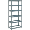 Global Industrial Extra Heavy Duty Shelving 36"W x 12"D x 96"H With 6 Shelves, No Deck, Gray