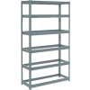 Global Industrial™ Extra Heavy Duty Shelving 48"W x 12"D x 60"H With 6 Shelves, No Deck, Gray