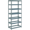 Global Industrial™ Extra Heavy Duty Shelving 36"W x 24"D x 84"H With 7 Shelves, No Deck, Gray