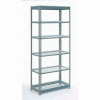 Global Industrial™ Heavy Duty Shelving 36"W x 24"D x 60"H With 6 Shelves - Wire Deck - Gray