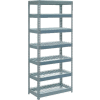 Global Industrial Extra Heavy Duty Shelving 36"W x 12"D x 84"H With 7 Shelves, Wire Deck, Gry