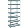 Global Industrial™ Extra Heavy Duty Shelving 36"W x 18"D x 96"H With 7 Shelves, Wire Deck, Gry