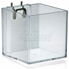 Global Approved 256105 4" Cube Bin Brochure Holder, 4" x 4", Acrylic