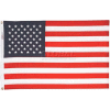 6' x 10' Nyl-Glo US Flag with Embroidered Stars & Lock Stitching
