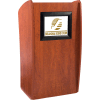 The Vision' Mobile Presentation Podium / Lectern with Built-In LCD Screen
