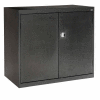 Sandusky Elite Series Counter Height Storage Cabinet EA2R462442 - 46x24x42, Black