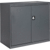 Sandusky Elite Series Counter Height Storage Cabinet EA2R462442 - 46x24x42, Charcoal