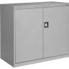 Sandusky Elite Series Counter Height Storage Cabinet EA2R462442 - 46x24x42, Gray