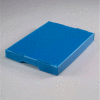 Global Industrial™ Corrugated Plastic Postal Mail Tote Lid Blue  - Pkg Qty 10