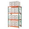 Global Industrial™ Record Storage Rack Starter Letter Legal 48"W x 36"D x 96"H