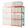 Global Industrial™ Record Storage Rack Add-On Letter Legal 48"W x 36"D x 96"H