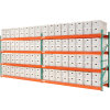 Global Industrial™ Record Storage Rack Add-On Letter Legal 120"W x 36"D x 96"H