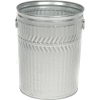 Galvanized Garbage Can - 32 Gallon Heavy Duty - WHD32C